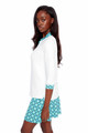Swing Control Velocity Tile Quarter Sleeve V-Neck Mock