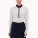 White / Navy