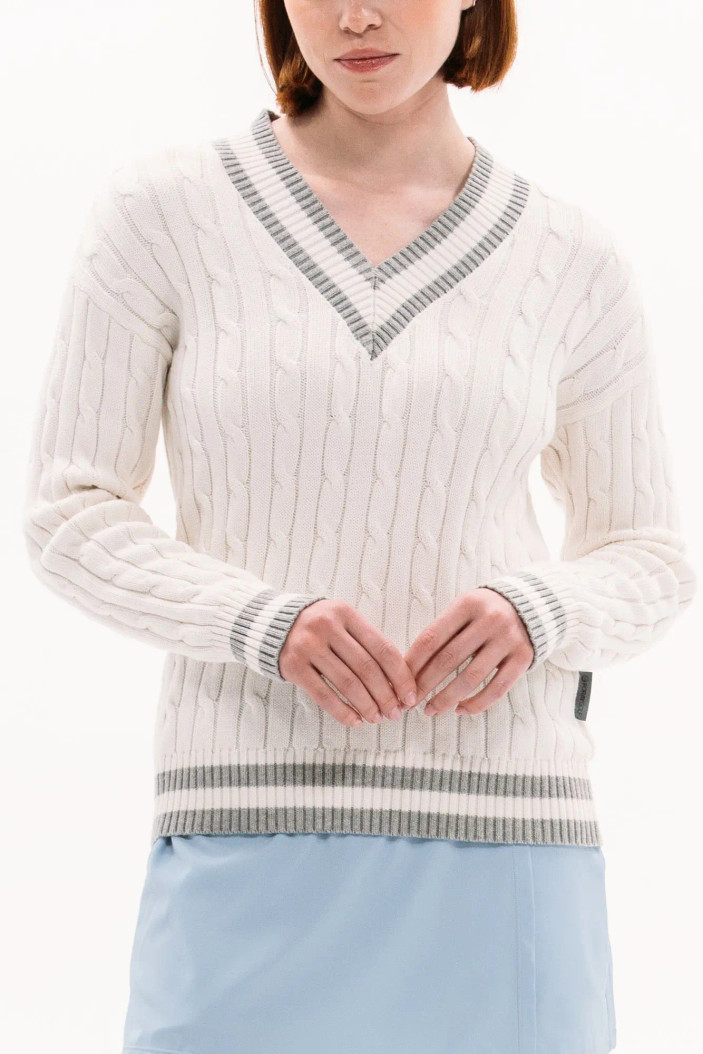 Foray Golf Heritage Cable Knit Sweater