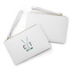 Iconic Club Monogram Clutch Wristlet 