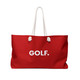 Iconic GOLF Inside The Ropes Canvas Tote