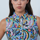 Daily Sports Art Print Sleeveless Polo
