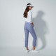 Daily Sports Diane Blue/White Check Ankle Pant