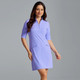IBKUL Elbow Ruched Sleeve Dress