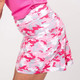 TJ Sport Tour Pleat Pink Camo Skort