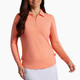 IBKUL Essentials Long Sleeve Adjustable Solid Polo