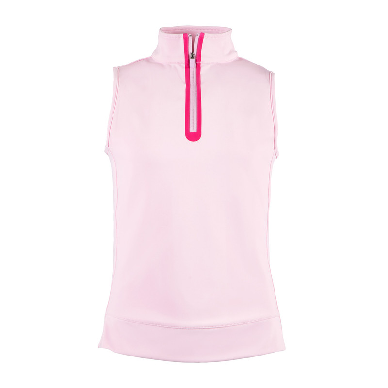 GARB Girls Elsie Pink Sleeveless Golf Top