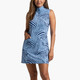 IBKUL Cecilia Sleeveless Zip Mock Dress