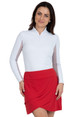 IBKUL Essentials 17" Layered Skort