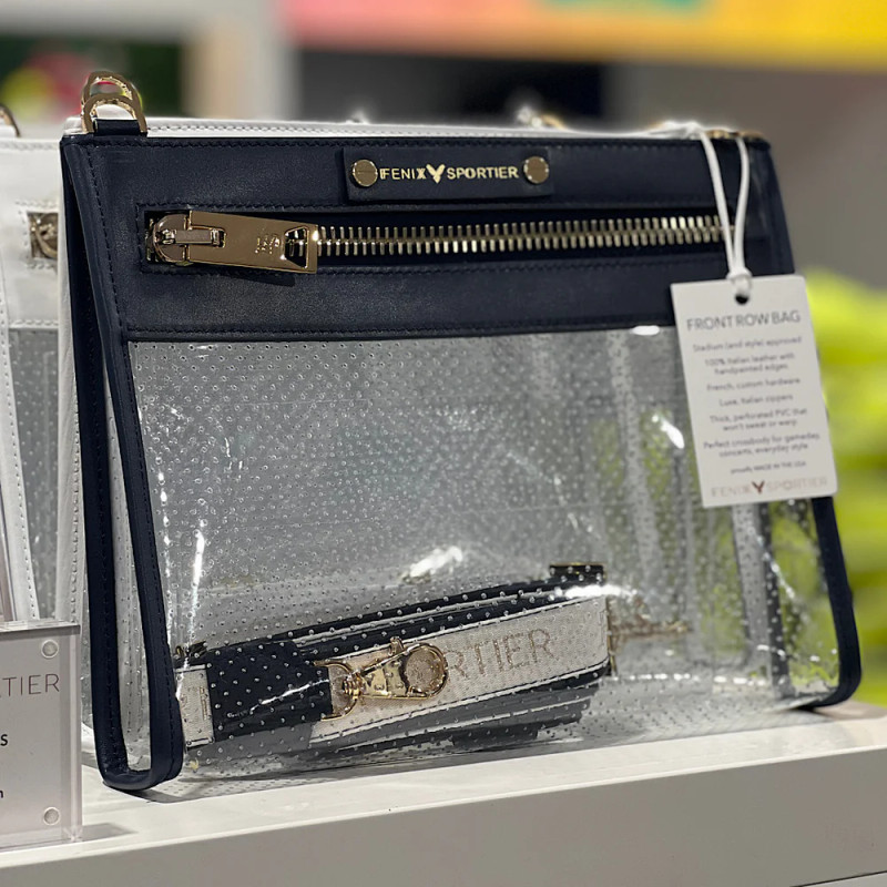 FENIX Front Row Crossbody Bag - Navy/Gold