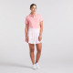 Puma Pink Fruit Pique Accent Short Sleeve Polo