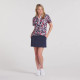 PUMA Ventura Navy/Red Giraffe Short Sleeve Pique Polo