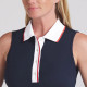 Puma Bridges Deep Navy Cloudspun Sleeveless Polo