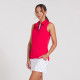 Puma Volition Strong Red Tipped Sleeveless Polo