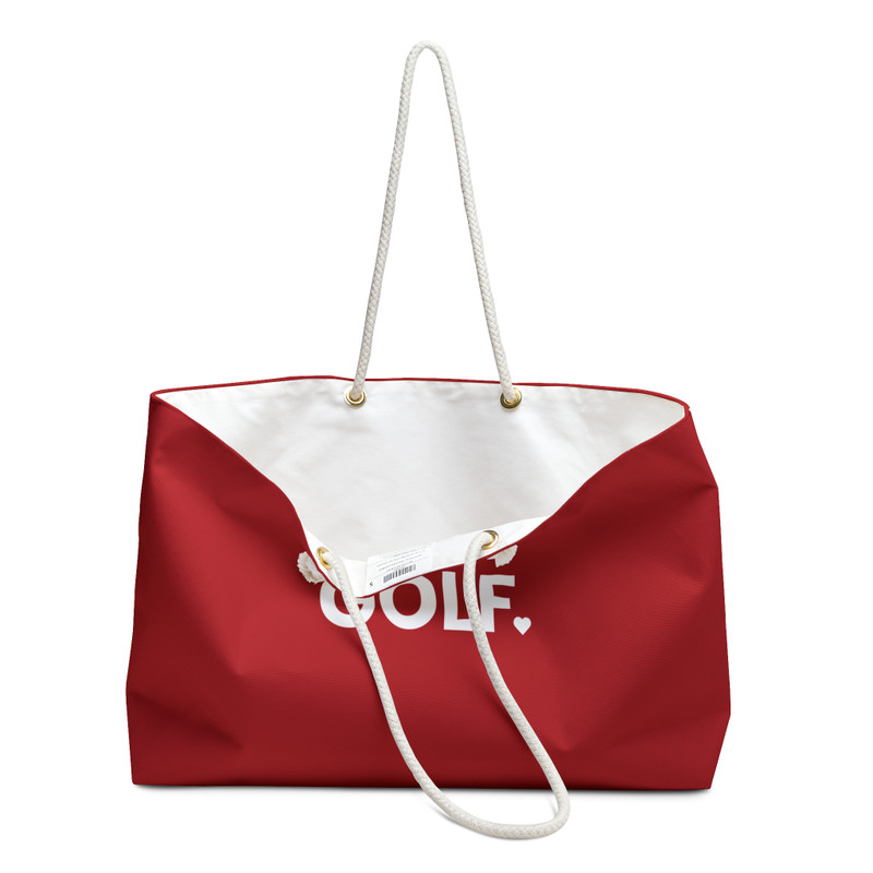 Iconic GOLF Inside The Ropes Canvas Tote