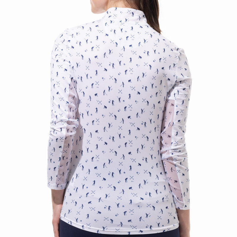 SanSoleil SunGlow Putt Above Long Sleeve Mock