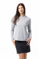SanSoleil SolMelange Stripe Hoodie