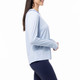 SanSoleil SolMelange Stripe Hoodie