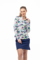 SanSoleil Azalea Augusta SolCool Long Sleeve Mock