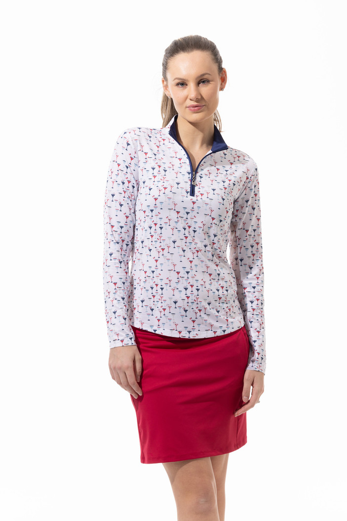 SanSoleil SolCool Libertini Long Sleeve Mock