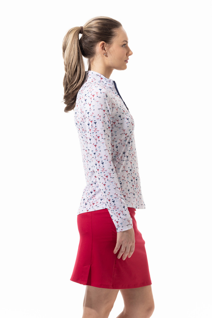 SanSoleil SolCool Libertini Long Sleeve Mock