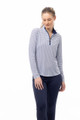 SanSoleil Mastermind Navy SolCool Long Sleeve Mock