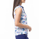 SanSoleil Club Life Navy SolCool Sleeveless Mock
