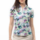 SanSoleil Azalea Augusta SolCool Short Sleeve Mock