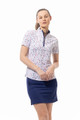 SanSoleil SolCool Libertini Short Sleeve Mock