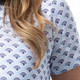 SanSoleil ShellTee Navy SolCool Long Sleeve Mock