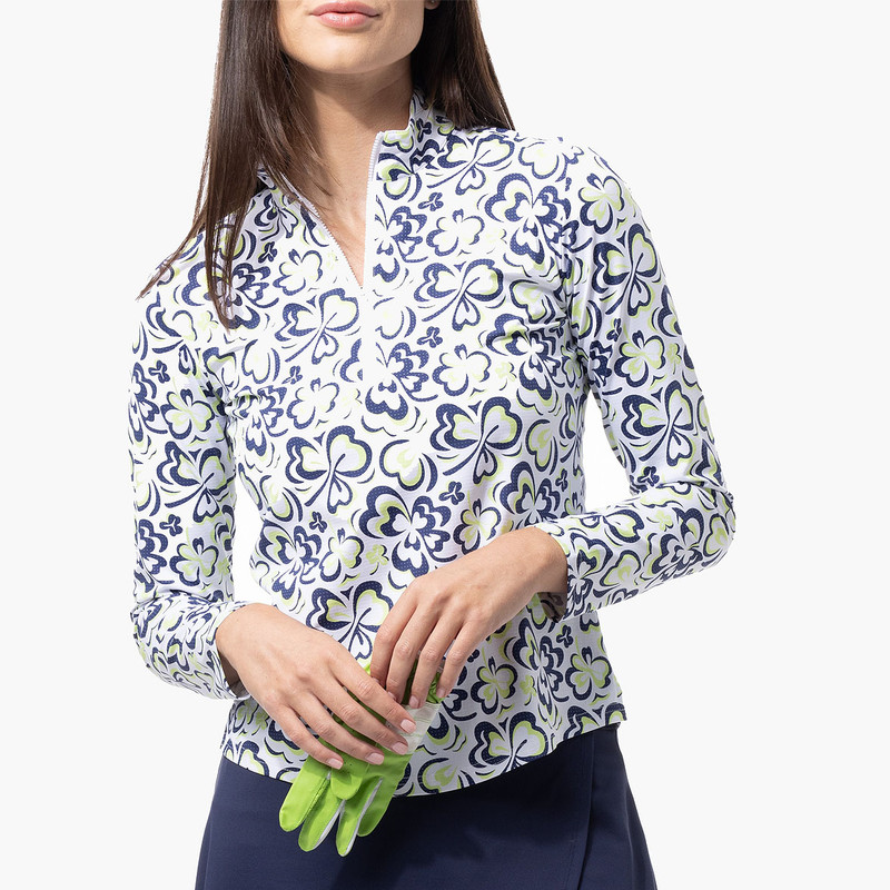 SanSoleil SolAirCool Shammy Long Sleeve Mock