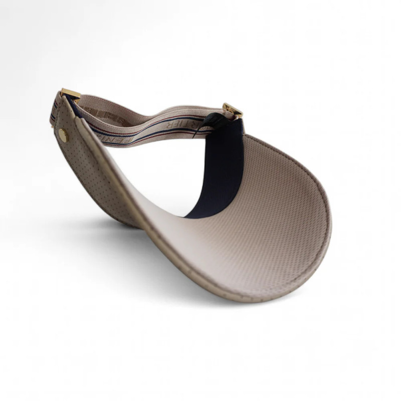 FENIX Leather Visor - Khaki/Gold