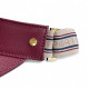 FENIX Leather Visor - Crimson/Gold