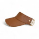 FENIX Leather Visor - Tan/Gold