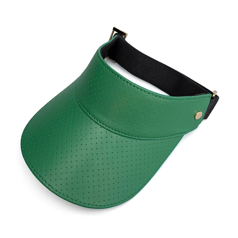 FENIX Leather Visor - Green/Navy/Gold