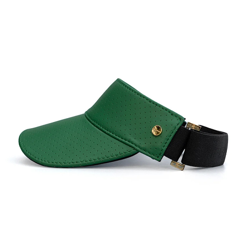 FENIX Leather Visor - Green/Navy/Gold