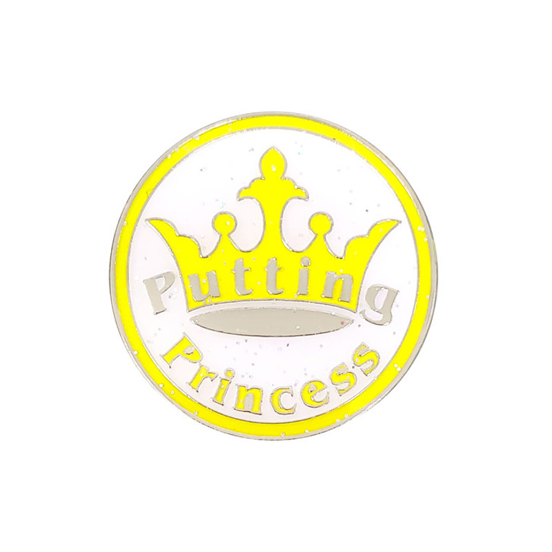 Putting Princess Glitzy Ball Marker with Hat Clip