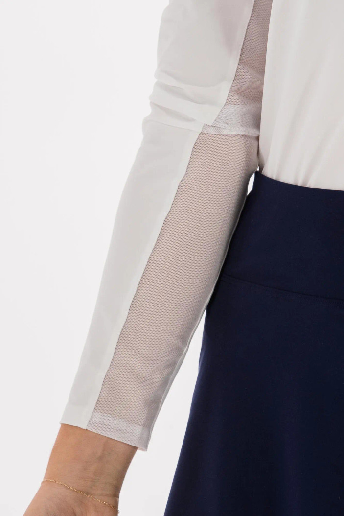 Foray Golf Core Long Sleeve Contrast Polo 