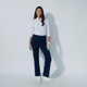 Daily Sports Kimberly Navy Pinstripe 32" Trouser