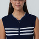 Daily Sports Awara Navy Sleeveless Knit Dress