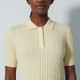 Daily Sports Madelene Short Sleeve Cable Knit Sweater [S25]