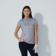 Daily Sports Sheermotion Mosaic Navy/Pink Mesh Polo