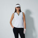 Daily Sports Massy White/Khaki Sleeveless Polo