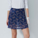 Daily Sports Breeze Navy/Pink Dot Mesh 15/17" Golf Skort