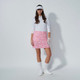 Daily Sports Sheermotion Leo Pink Coral Mesh 17/19" Skorts