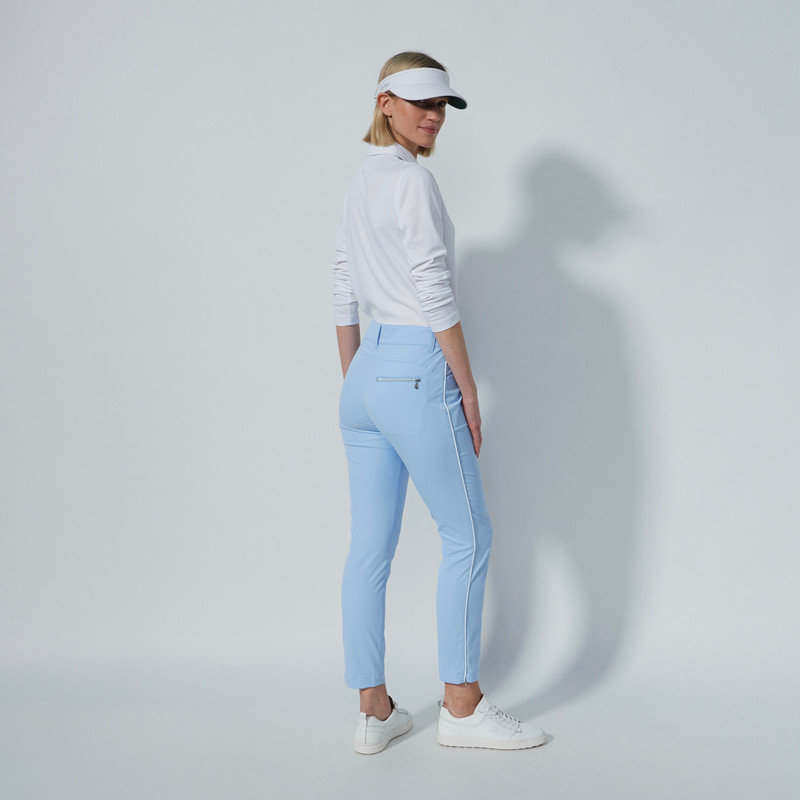 Daily Sports Glam Light Blue Ankle Pant