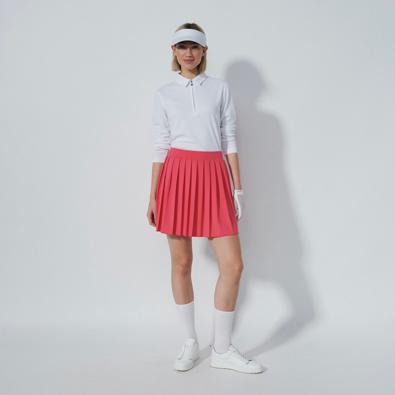 Daily Sports Intense Coral Pleated 15/17" Golf Skort