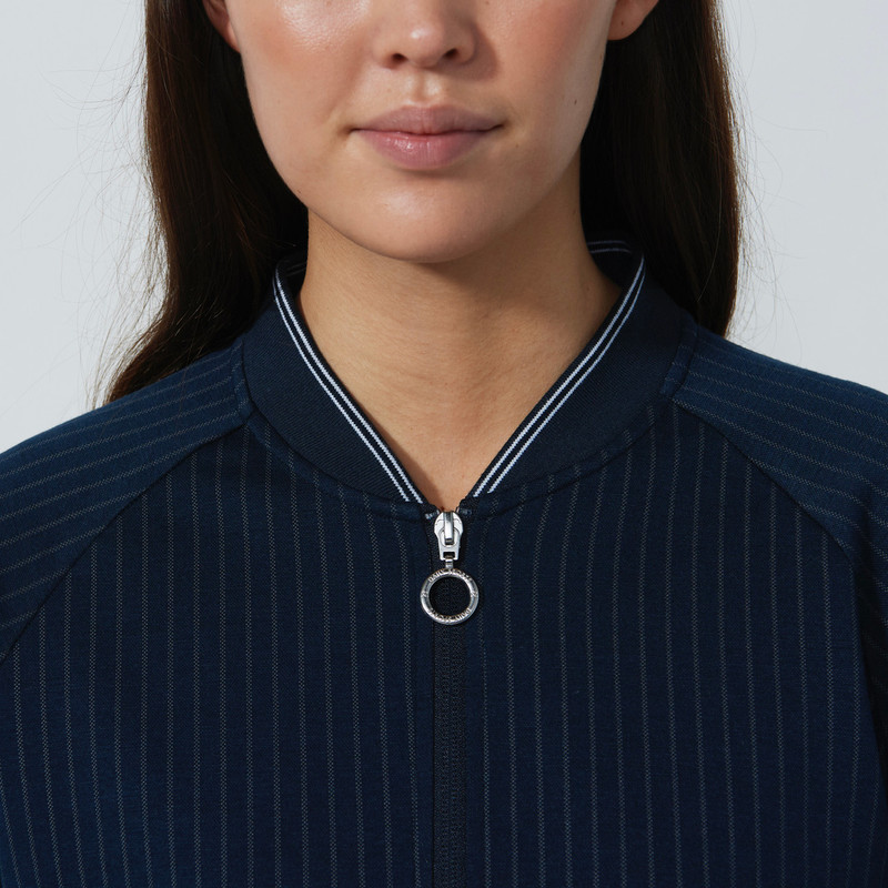Daily Sports Kimberly Navy Pinstripe Jacket