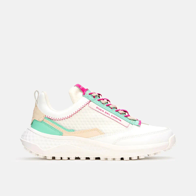 Duca Del Cosma Latina White/Mint Waterproof Shoe