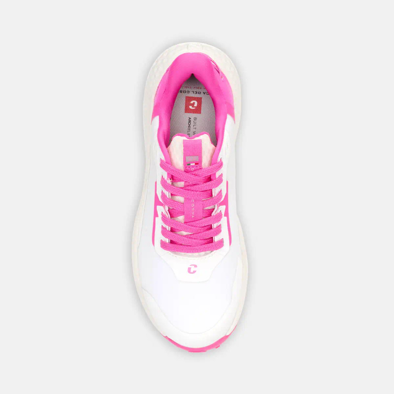 Duca Del Cosma Andiamo White/Pink Waterproof Shoe